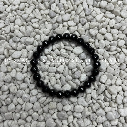 Premium quality Black obsidian bracelet - Natural Protection Stone - Shaktiq