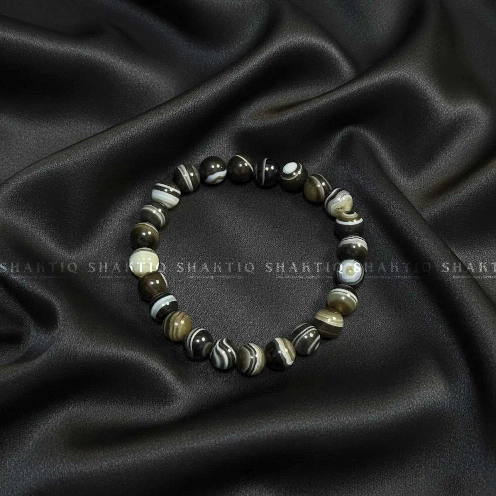 Premium Quality Natural Sulemani Hakki Bracelet - Protection & Strength - Shaktiq